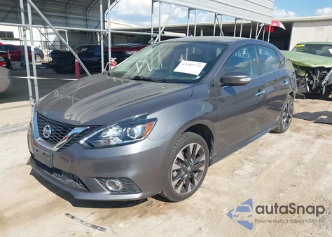 2018 Nissan Sentra Sr z USA, uszkodzony, nr VIN 3N1AB7AP8JY323001